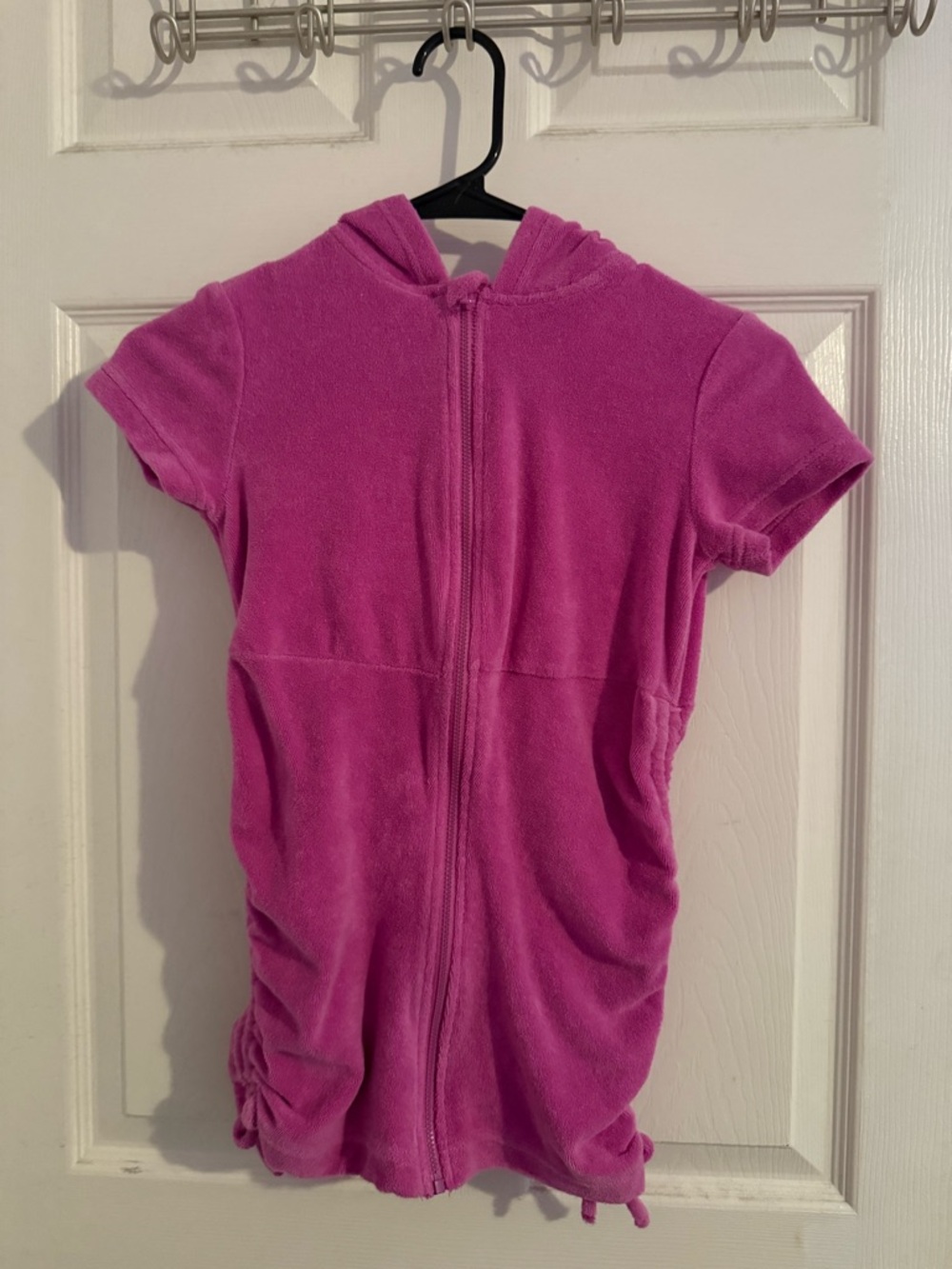 Cat and jack hooded terry cloth zip up